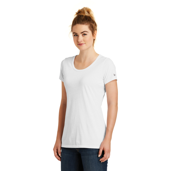 New Era® Ladies' Tri-Blend Performance Scoop Tee