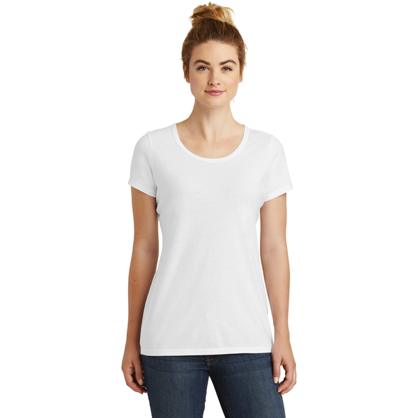 New Era® Ladies' Tri-Blend Performance Scoop Tee