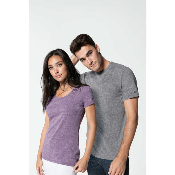 New Era® Ladies' Tri-Blend Performance Scoop Tee