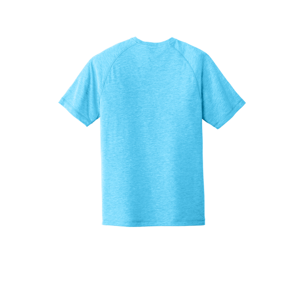 SportTek® PosiCharge® Men's Triblend Wicking Raglan Tee