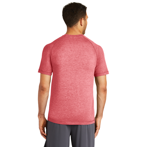 SportTek® PosiCharge® Men's Triblend Wicking Raglan Tee