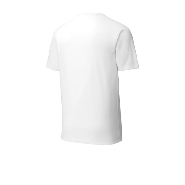 SportTek® PosiCharge® Men's Triblend Wicking Raglan Tee