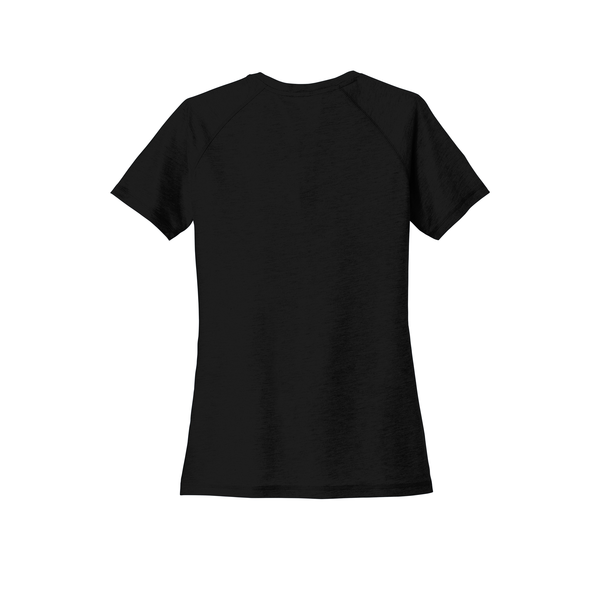 Sport-Tek® PosiCharge® Ladies' Triblend Wicking Scoop Neck Raglan Tee
