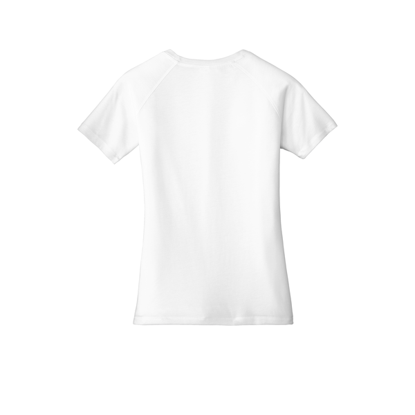 Sport-Tek® PosiCharge® Ladies' Triblend Wicking Scoop Neck Raglan Tee