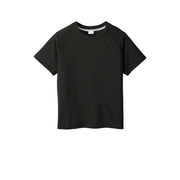 Sport-Tek ® PosiCharge ® Youth Triblend Wicking Raglan Tee