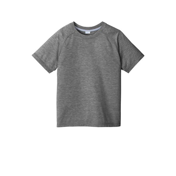 Sport-Tek ® PosiCharge ® Youth Triblend Wicking Raglan Tee