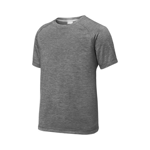 Sport-Tek ® PosiCharge ® Youth Triblend Wicking Raglan Tee