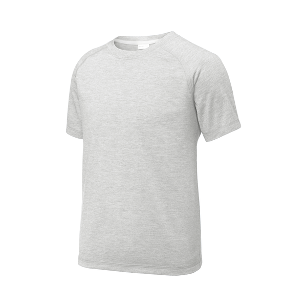 Sport-Tek ® PosiCharge ® Youth Triblend Wicking Raglan Tee
