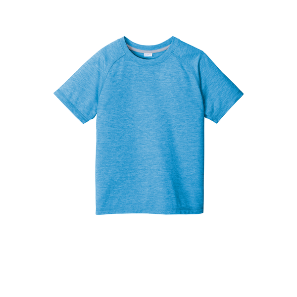 Sport-Tek ® PosiCharge ® Youth Triblend Wicking Raglan Tee
