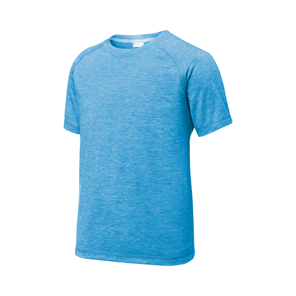 Sport-Tek ® PosiCharge ® Youth Triblend Wicking Raglan Tee