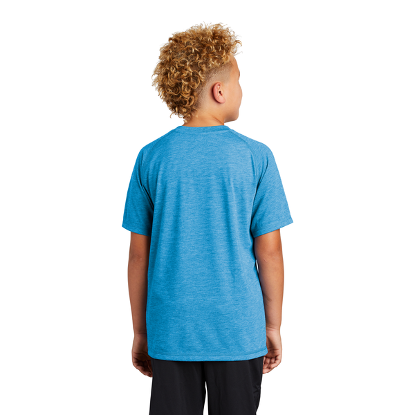 Sport-Tek ® PosiCharge ® Youth Triblend Wicking Raglan Tee