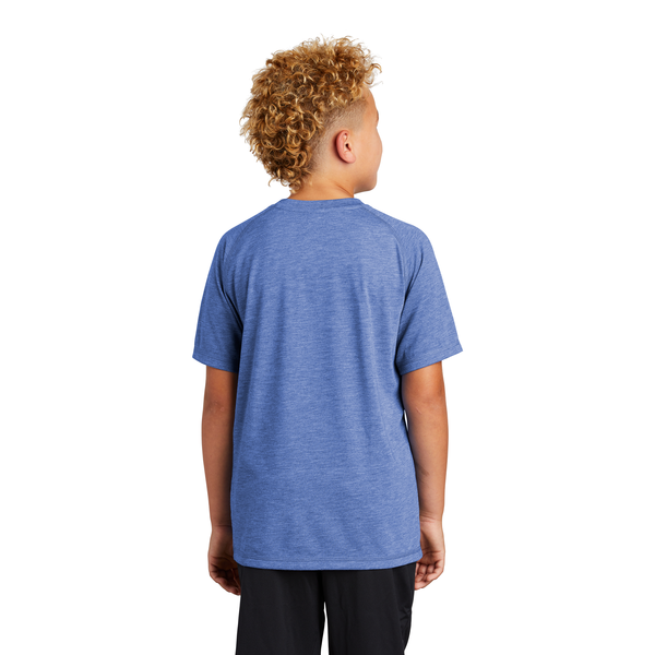 Sport-Tek ® PosiCharge ® Youth Triblend Wicking Raglan Tee