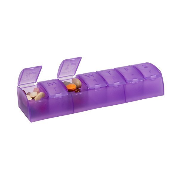 Quick Care 7-Day Med Minder Pillbox