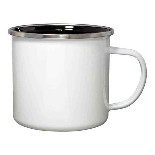 Log Cabin Iron & Stainless Steel Mug, 16.9oz.