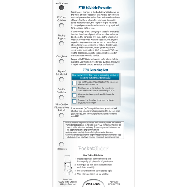 PTSD Pocket Slider™