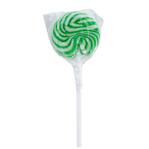 Swirl Lollipop w/ Round Label