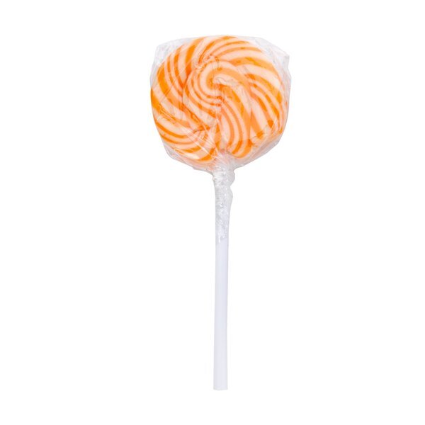 Swirl Lollipop w/ Round Label