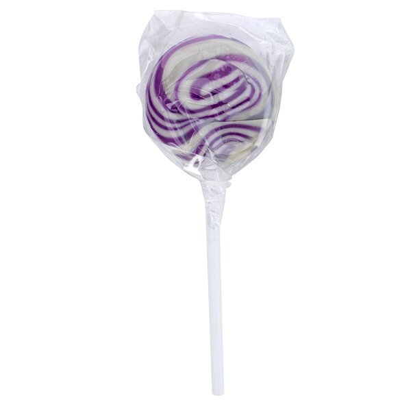 Swirl Lollipop w/ Round Label