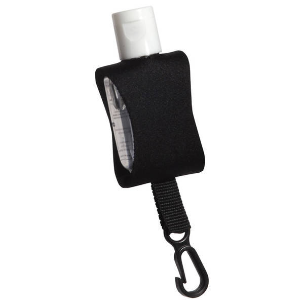 Cozy Clip Moisture Bead Hand Sanitizer in Neoprene Sleeve, .5oz.