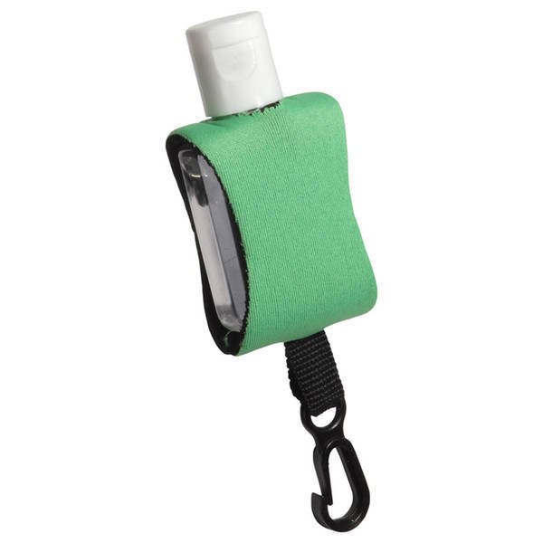 Cozy Clip Moisture Bead Hand Sanitizer in Neoprene Sleeve, .5oz.