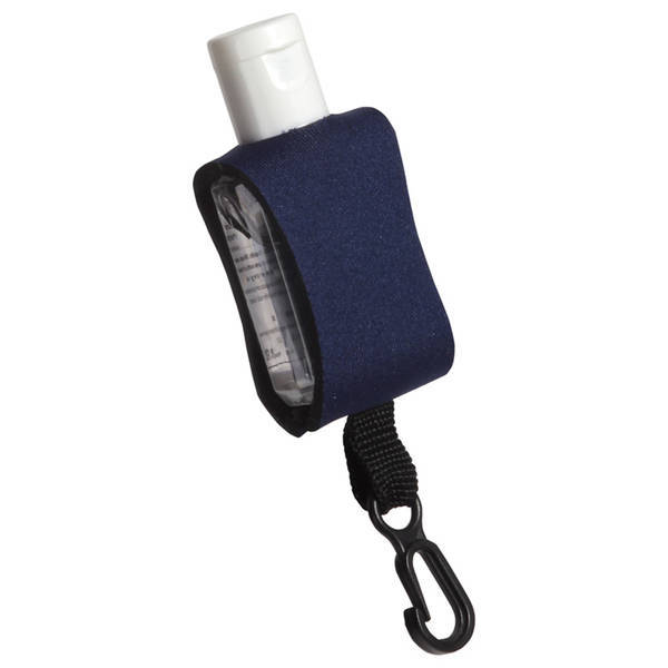 Cozy Clip Moisture Bead Hand Sanitizer in Neoprene Sleeve, .5oz.