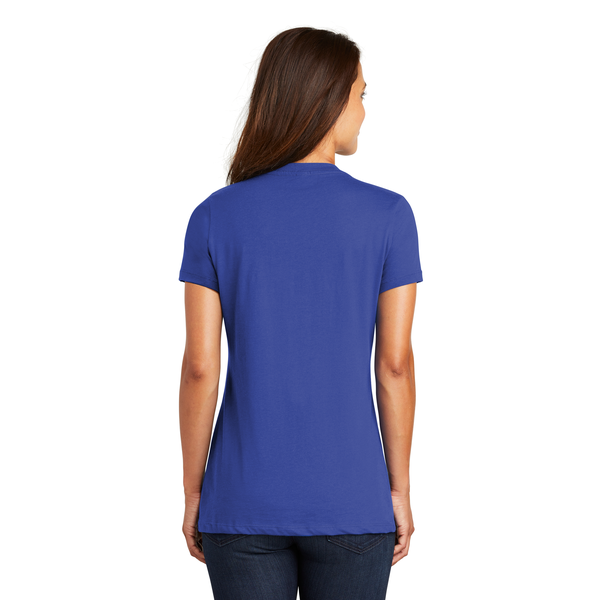 District Made® Perfect Weight® Ladies' V-Neck Tee