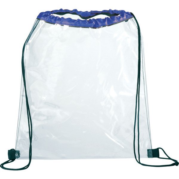 Rally Clear Drawstring Bag