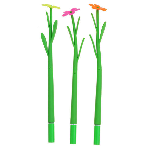 Flower Ballpoint Cap Pen