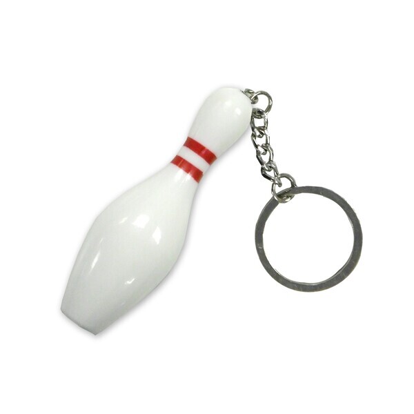 Bowling Pin Keychain