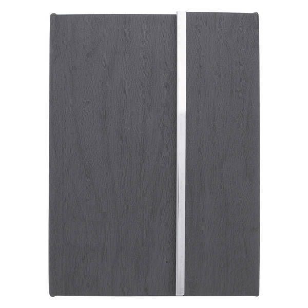 Woodgrain Padfolio w/ Sticky Notes & Flags