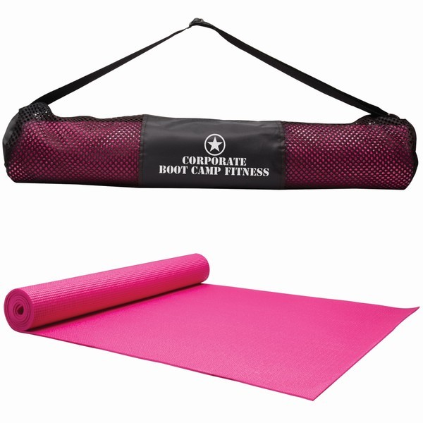 Yoga Fitness Mat & Carrying Case