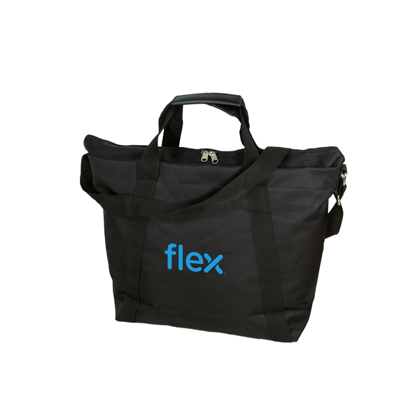 Convenient Zippered Polyester Tote