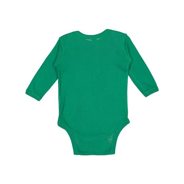 Rabbit Skins® Lap Shoulder Long Sleeve Infant Creeper, Colors
