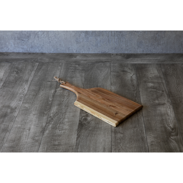 Artisan Acacia Serving Plank Cutting Board, 18"
