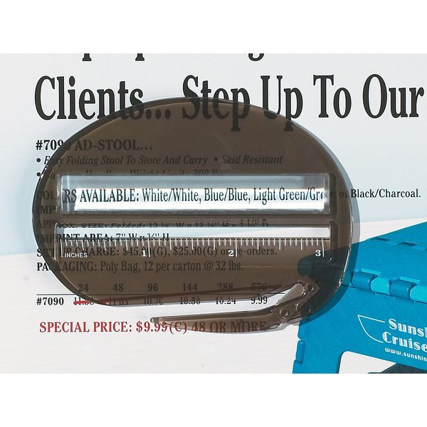 Letter Opener, Magnifier & Ruler in 1