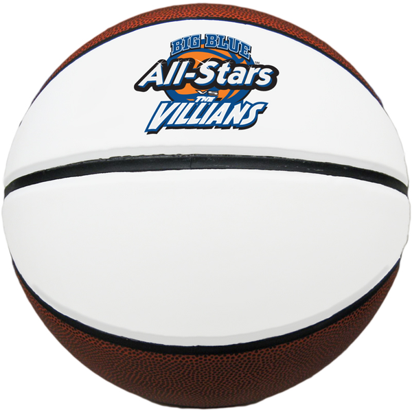 Baden® Official Size Synthetic 2-Panel Autograph Basketball, Size 7