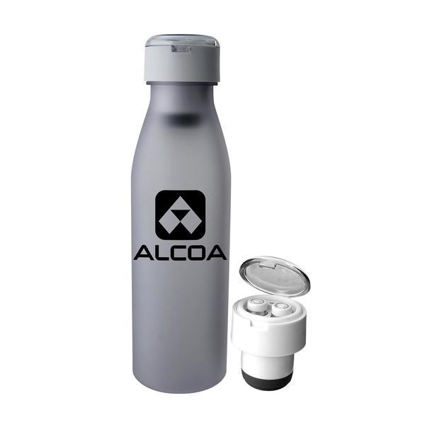 Silhouette Bluetooth Ear Buds in Bottle, 23 oz.