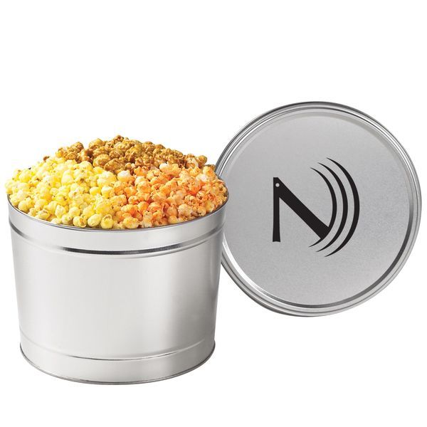 Three Way Popcorn Tin, 2 Gallon