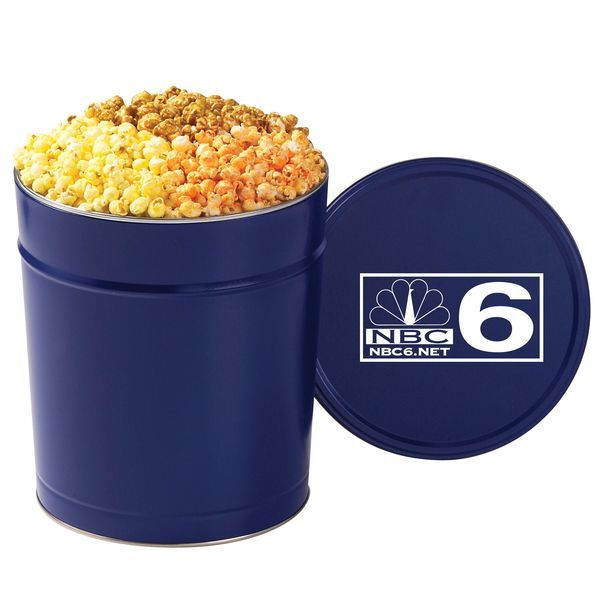Three Way Popcorn Tin, 3.5 Gallon