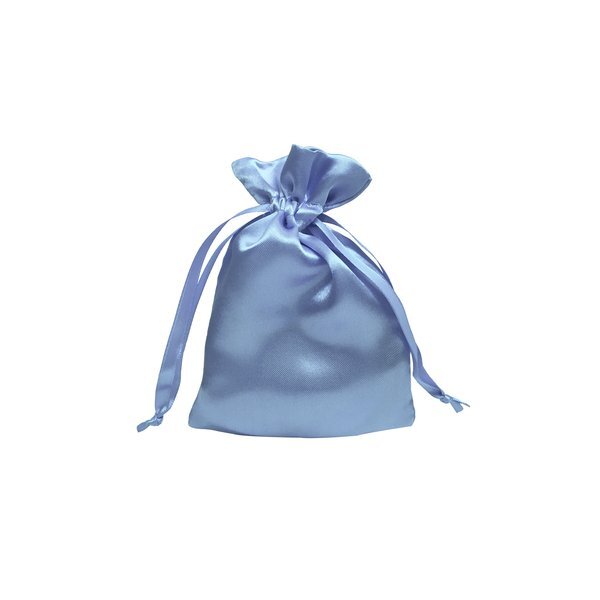 Trendy Satin Drawstring Pouch, 4" x 6"
