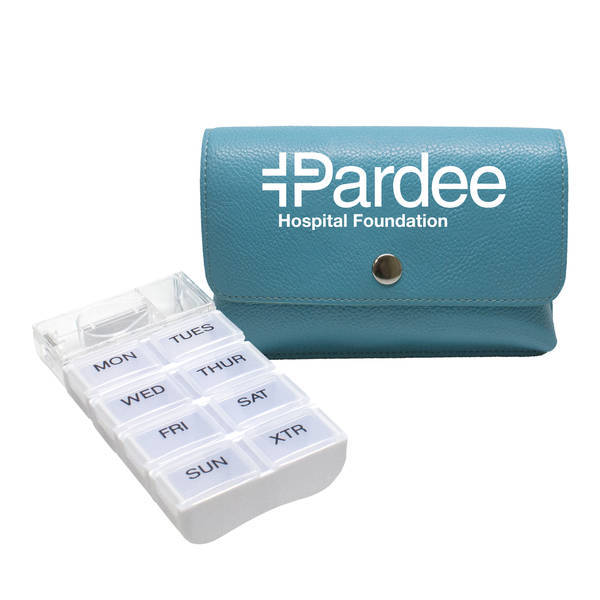 Medication Pill Box & Case