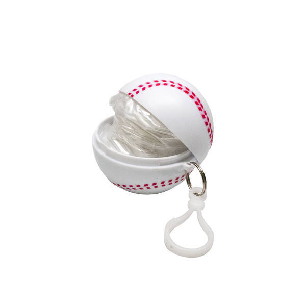 Baseball Poncho Key Chain