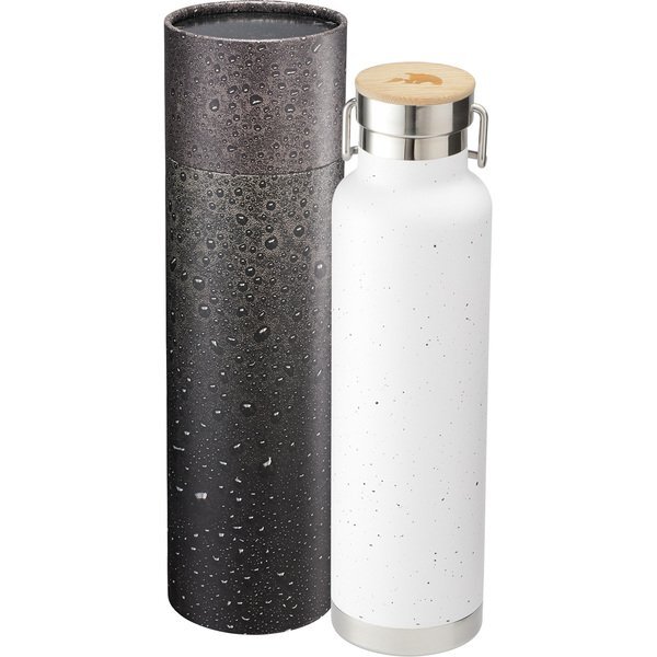 Speckled Thor Bottle w/Cylindrical Box, 22 oz.