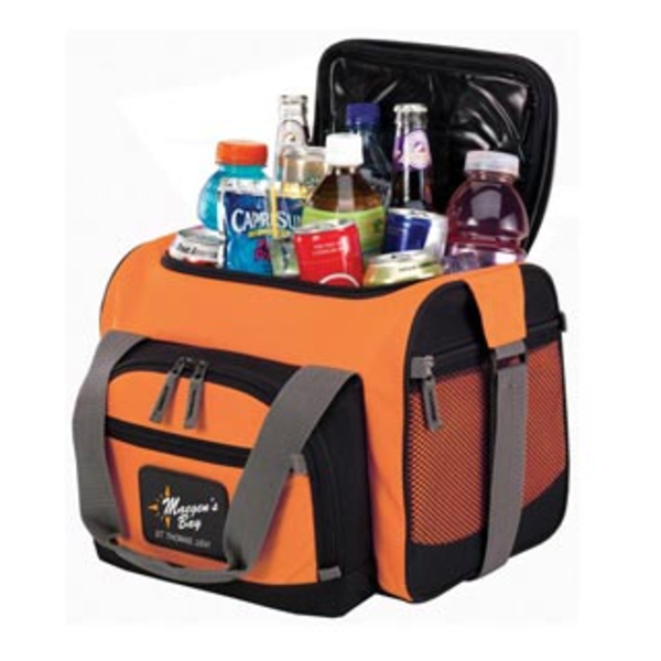 Convertible 12-Can Polyester Duffel Cooler
