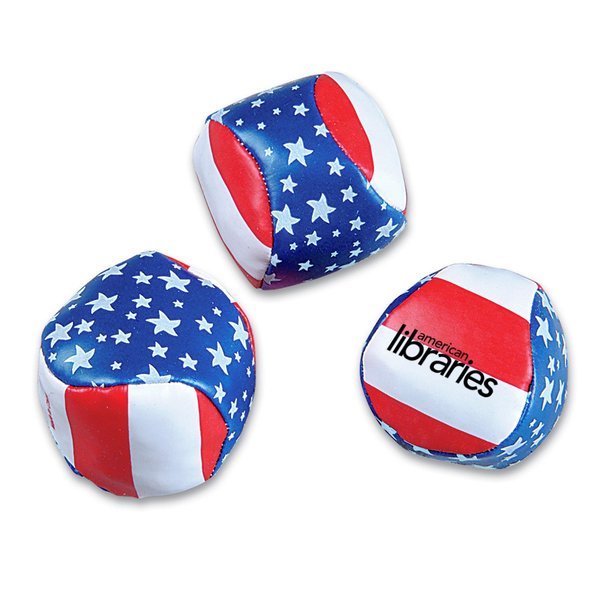 Patriotic Stars & Stripes Kick Ball