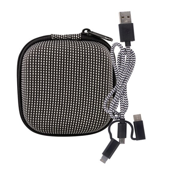 Square Textured Cable Set, 2'