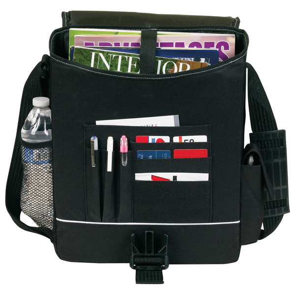 Techno City Polyester Messenger Compu-Brief