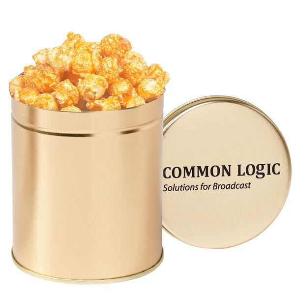 Gourmet Cheddar Popcorn Tin, Quart