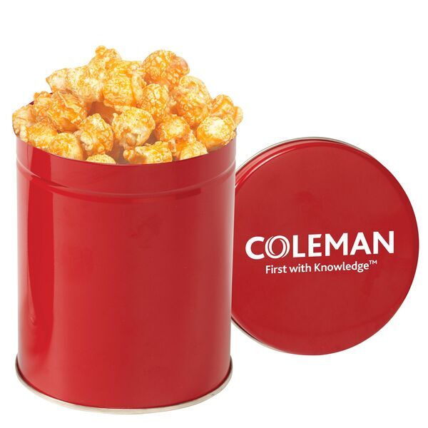 Gourmet Cheddar Popcorn Tin, Quart