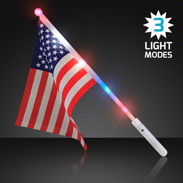 Light Up LED American Flag